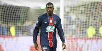 Ousmane Dembélé é o artilheiro do PSG  Foto: Independent Photo Agency / Alamy Stock Photo