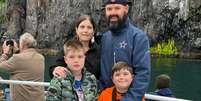 David Maynard, 42, Mary Maynard, 37, Colton Maynard, 11, e Brantley Maynard, 8  Foto: Reprodução/GoFundMe