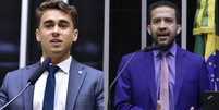 Nikolas Ferreira e André Janones  Foto: Bruno Spada/Câmara do Deputados/Najara Araujo