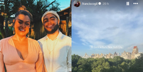 Francisco Gil chega nos EUA para ficar com a mãe, Preta Gil  Foto: Reprodução/Instagram @franciscogil