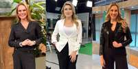 Carol Minhoto ('Você Bonita'), Luciana Magalhães ('Jornal da Gazeta') e Michelle Gianella ('Gazeta Esportiva') estão nos poucos programas que sobraram na TV Gazeta  Foto: Reproduções
