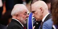 Lula saiu em defesa de Alexandre de Moraes em discurso durante congresso do PSB  Foto: Wilton Junior/Estad&atilde;o / Estad&atilde;o