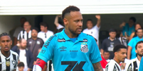 Neymar foi expulso durante a partida contra o Botafogo  Foto: Reprodução/TV Globo