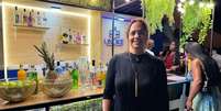 Vânia vende drinks em Campina Grande   Foto: Geovanna Teixeira/Colaboração para o Terra
