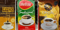 As bebidas sabor café das marcas Pingo Preto, Melissa e Master Blends foram proibidas de serem comercializadas Foto: Reprodução