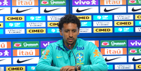Marquinhos concedendo coletiva de imprensa   Foto: Divulgação/CBF / Esporte News Mundo