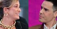 Ticiane Pinheiro reage após Luiz Bacci apontar para fim do 'Hoje em Dia' em guerra de audiência Record x SBT: 'Colocou mentira'.  Foto: AGNews / Purepeople