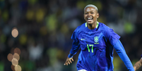 Jhonson, de 19 anos, fez o gol que deu a vitória de virada para a seleção brasileira  Foto: Lívia Villas Boas/CBF