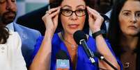 Carla Zambelli anunciou que saiu do País após ser condenada pelo STF  Foto: Wilton Junior/Estadão / Estadão