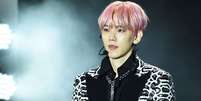 Baekhyun no Brasil: poucos sabem, mas &iacute;dolo de K-pop tem uma dieta super inusitada com batata-doce, ma&ccedil;&atilde; e... milk shake de peito de frango.  Foto: Getty Images / Purepeople