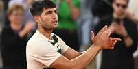 Alcaraz jogará sua segunda final seguida no Aberto da França onde foi campeão contra Alexander Zverev ano passado Foto: Corinne Dubreuil / FFT / Esporte News Mundo