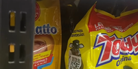 Flagra foi feito por consumidora do supermercado localizado em Bertioga, no litoral paulista  Foto: Facebook / Reprodução