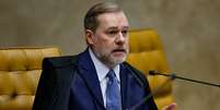 Dias Toffoli defende anulação com base em conluio de Sérgio Moro.  Foto: Wilton Juniot/Estadão / Estadão