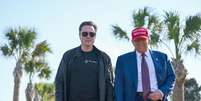 Trump e Musk apoiam as criptomoedas  Foto: Brandon Bell / GettyImages