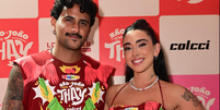 Lucas Pizane e Giovanna Lima curtem o São João da Thay  Foto: Leo Franco e Natália Rampinelli/AgNews