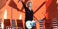 Billie Joe Armstrong, do Green Day, em 2025  Foto: Kevin Mazur/ Getty Images for Coachella / Rolling Stone Brasil