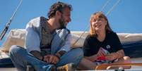 Forças israelenses interceptaram navio de ajuda humanitária que tentava chegar em Gaza. A bordo estavam a sueca Greta Thunberg e o brasileiro Thiago Ávila, entre outros ativistas  Foto:  Reprodução: Instagram/FreedomFlotillaCoalition