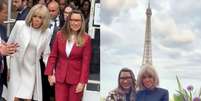 Brigitte Macron e Janja da Silva na visita de Estado do casal presidencial brasileiro a Paris: amigas e apoiadoras em causas sociais  Foto: Reprodução/@gala.fr @hugo.sorocaba