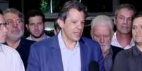 Falando em coletiva de imprensa após reunião com lideranças partidárias, Haddad disse que o governo apresentará uma medida provisória  Foto: Reprodução/YouTube