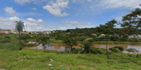A Lagoa da Gangorra fica no bairro Nacional, em Contagem (MG)  Foto: Reprodução/Google Maps
