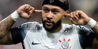 Holandês Memphis Depay comemorando gol pelo Corinthians (Foto: Rodrigo Coca/Agência Corinthians)  Foto: Holandês Memphis Depay comemorando gol pelo Corinthians ( Rodrigo Coca/Agência Corinthians) / Gávea News