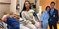 Viviane Araújo fez a quarta cirurgia para remover uma hérnia umbilical  Foto: 