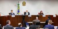 Interrogatórios dos réus da Ação Penal (AP) 2668  Foto: Gustavo Moreno/STF
