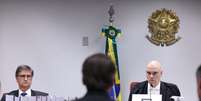 Bolsonaro é ouvido no STF  Foto: Antonio Augusto/STF