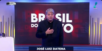 José Luiz Datena no Brasil do Povo  Foto: Reprodução | RedeTV!