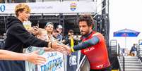 Filipe Toledo decepcionou em Trestles. Foto: Pat Nolan/WSL / Esporte News Mundo