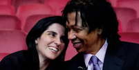 Djavan, cantor e compositor brasileiro, com a esposa Rafaela Brunini (Foto: Reprodução) Foto: Djavan, cantor e compositor brasileiro, com a esposa Rafaela Brunini ( Reprodução) / Gávea News