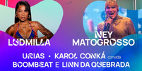 Castro Festival traz Ludmilla e Ney Matogrosso como headliners Foto: Divulgação/Castro Festival