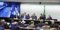 O ministro da Fazenda foi ouvido pelos deputados nesta quarta-feira, 11, em uma sessão que terminou em confusão  Foto: Renato Araújo/Câmara dos Deputados