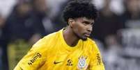 Hugo Souza em ação pelo Corinthians Foto: Hugo Souza em ação pelo Corinthians ( Rodrigo Coca/Corinthians) / Gávea News