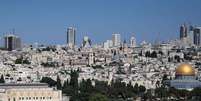 Vista aérea da Cidade Velha de Jerusalém  Foto: ANSA / Ansa - Brasil