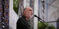Hossein Salami foi morto em ataque de Israel ao Irã  Foto: Morteza Nikoubazl/NurPhoto/Getty Images