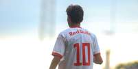 Yuri Leles, jogador do time sub-20 do Red Bull Bragantino. Foto: Fernando Roberto/Red Bull Bragantino / Esporte News Mundo