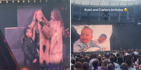 Beyoncé interrompe show em Londres para desejar feliz aniversário aos filhos Rumi e Sir: ‘Mamãe ama vocês’  Foto: Reprodução/Redes sociais