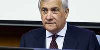 Tajani participou de uma audiência com comissões mistas de Relações Exteriores da Câmara e do Senado Foto: ANSA / Ansa - Brasil