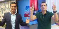 Marcus Pimenta, novo titular do 'Balanço Geral BA', e Marcelo Castro, do 'Alô Juca': no encalço da Globo  Foto: Reproduções