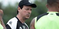 Diniz durante treinamento no Vasco Foto: Diniz durante treinamento no Vasco ( Divulgação/ Vasco) / Gávea News