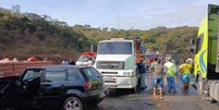 Irmãos morrera a caminho do velório da mãe  Foto: Corpo de Bombeiros de Minas Gerais