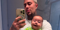 MC Daniel e o filho, Rás  Foto: Reprodução/Instagram/@mcdaniell