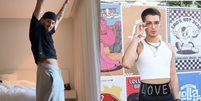 Zé Felipe e João Guilherme — Fotos: Reprodução/Instagram e Clayton Felizardo/Brazil News  Foto: Mais Novela