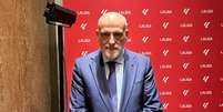 Javier Tebas fez fortes críticas ao novo Mundial de Clubes da Fifa.  Foto: Ricardo Magatti/Estadão / Estadão