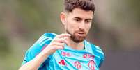 Jorginho em treino do Flamengo  Foto: Jorginho em treino do Flamengo ( Adriano Fontes/Flamengo) / Gávea News