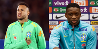 Neymar ironiza crítica de Luiz Henrique, ex-Botafogo: 'Ah pronto' Foto: Divulgação/Vitor Silva/CBF e Divulgação/Rafael Ribeiro/CBF