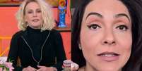 Ana Maria Braga foi criticada por uma jornalista após fala sobre burnout  Foto: Reprodução/Globo/Instagram / Márcia Piovesan