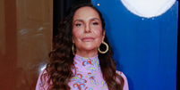Ivete Sangalo em evento de lançamento da sua turnê  Foto: Van Campos / AgNews