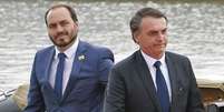 Carlos e Jair Bolsonaro teriam comandado 'Abin paralela', diz investigação  Foto: Geraldo Magela/Ag. Senado/Imagem de arquivo